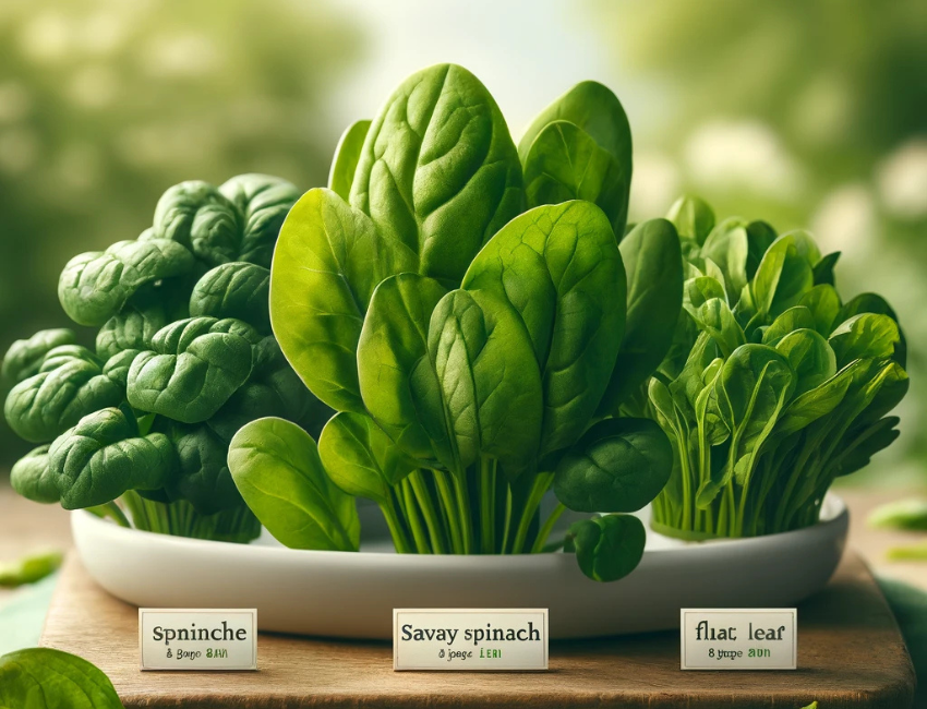 Types of Spinach