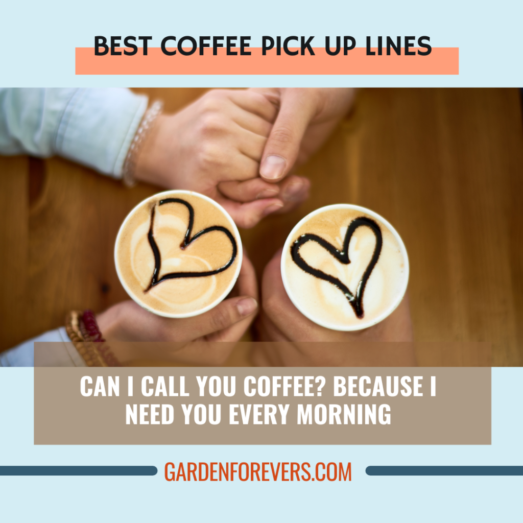 coffee pick up lines