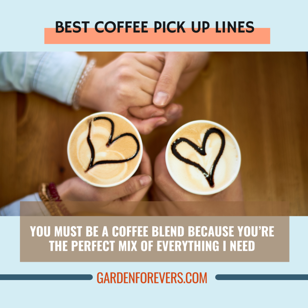 coffee pick up lines