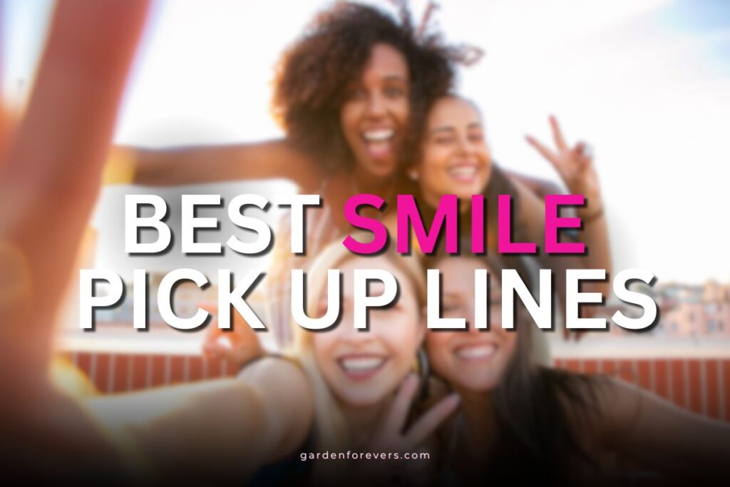 Smile pick up lines