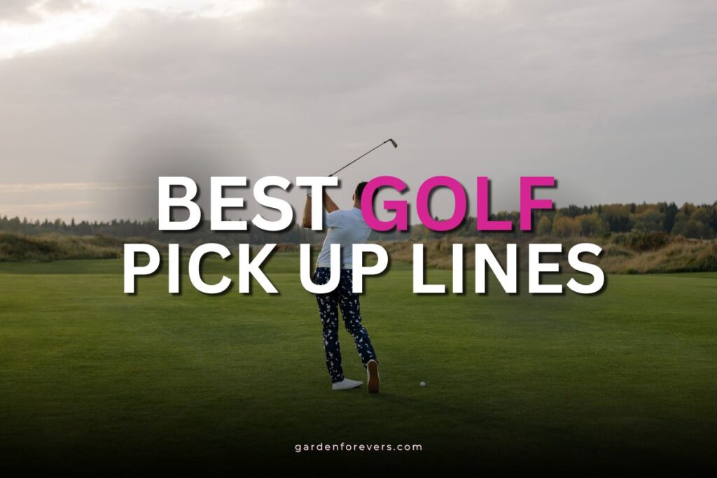 golf pick up lines